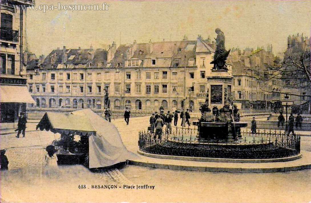 688 - BESANÇON - Place Jouffroy